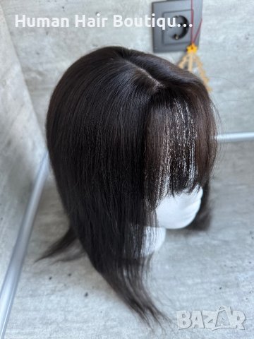 Топер/Тупе 100% естествена коса , снимка 2 - Аксесоари за коса - 43198090