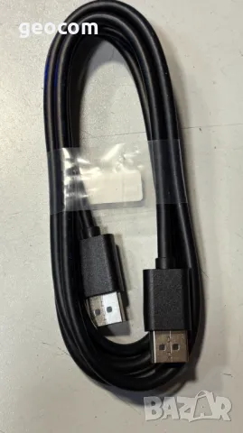 DELL DP към DP кабел v.1.2 (H8RPH,YX53C,RN698,5K1FN), снимка 4 - Кабели и адаптери - 49267091