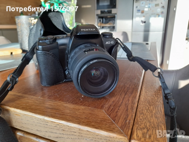 Фотоапарат Pentax MZ-10 (ZX-10) и АФ обектив Pentax 35-80mm f4-5.6, снимка 11 - Фотоапарати - 52444065