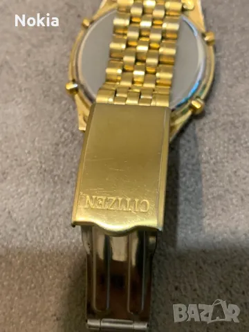 Citizen 6870-S57677 Vintage Rare Wrist Watch Quartz Retro Old Chronograph Alarm, снимка 4 - Мъжки - 48641851