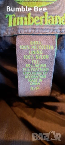 Грейка Елек Размер S Timbarland Черен Пухенка Пух Унисекс Мъжка Дамска, снимка 5 - Други - 50634023