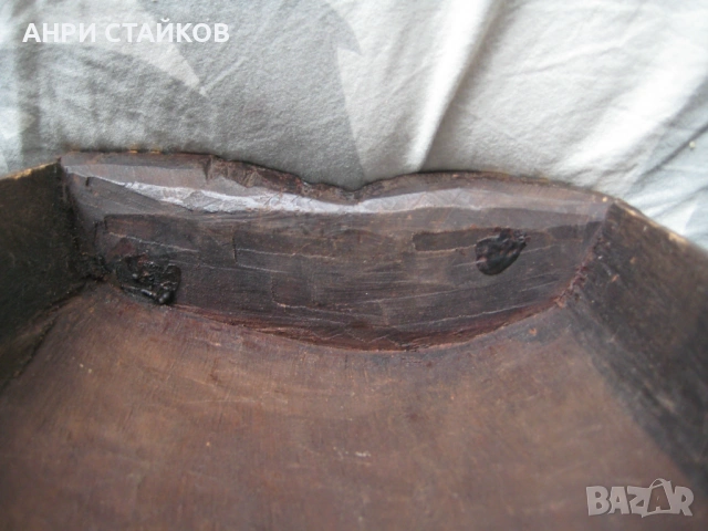 Продавам ръчно изработена черна маска от дърво, снимка 18 - Антикварни и старинни предмети - 53432294