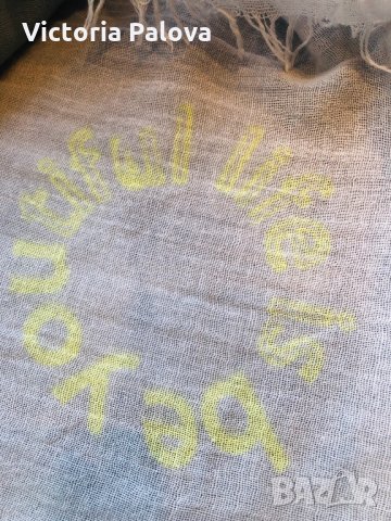 Красив модерен шал OPUS 192см на 75см, снимка 4 - Шалове - 27230423