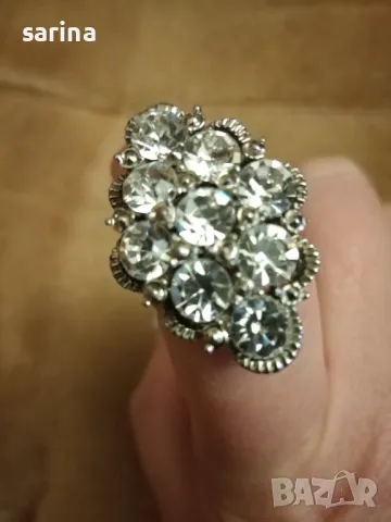 комплект - медальон и пръстен имитация, снимка 4 - Бижутерийни комплекти - 5809191