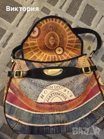 Оригинална дамска чанта Gattinoni, снимка 4 - Чанти - 53028835