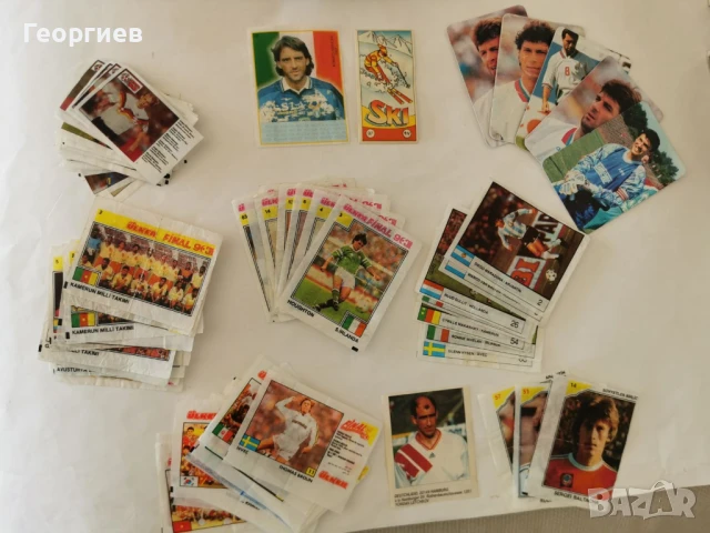 Картинки от дъвки с футболисти, коли, аниме, календарчета и др., снимка 1