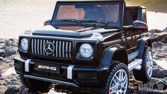 Акумулаторен джип Mercedes Benz G63 12V с меки гуми акумулаторни джипове, снимка 6 - Детски велосипеди, триколки и коли - 14726744