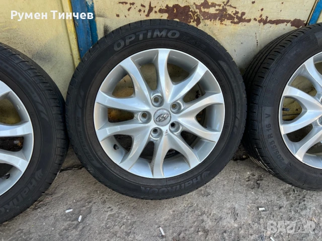 Оригинален и джанти от HYNDAY I30 16ки, снимка 4 - Гуми и джанти - 50901837