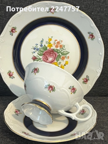 Троен сет порцелан Weimar Katharina 