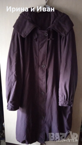 Дълго дамско яке. 