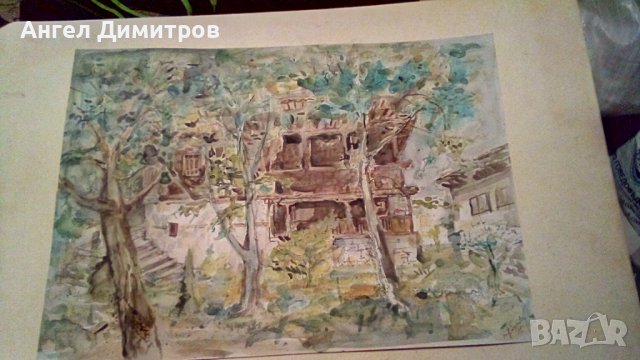 Ивелин Любенов картина акварел 