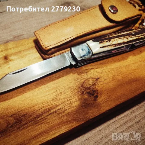 Многофункционална ножка с чирени от рог Нова, снимка 4 - Ножове - 50435378