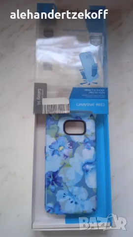 Калъф кейс Speck CandyShell Inked Samsung Galaxy S6 - син / лилав