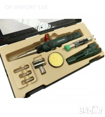 3 в 1 Газов Поялник PARKSIDE Поялник, Горелка и Горещ Въздух, снимка 2 - Поялници и запояване - 53096282