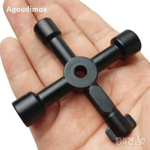 Мултифункционален кръстат ключ за ел. табла, кутии, снимка 4 - Ключове - 33031618