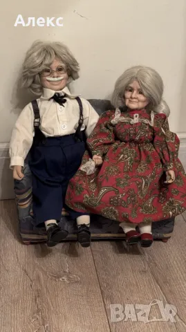 Винтидж кукли, баба и дядо– Норвегия., снимка 6 - Колекции - 49318644