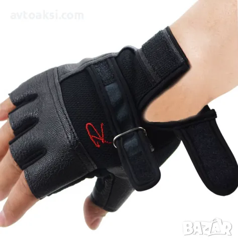 Ръкавици без Пръсти Мото/Вело/Спорт/Тротинетка 3-цвята, снимка 5 - Аксесоари и консумативи - 49883075