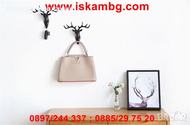 Закачалка с формата на еленска глава  код 1928, снимка 4 - Други стоки за дома - 27000885