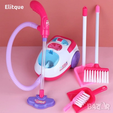 Комплект от 6 детски играчки за почистване