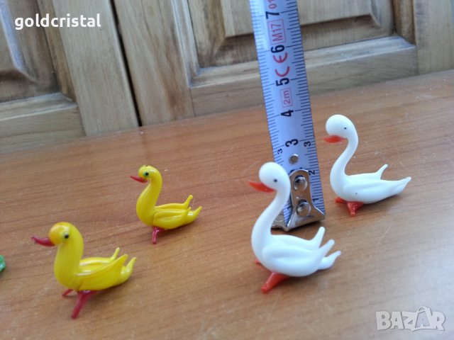 Стари стъклени фигурки  миниатюри, снимка 7 - Колекции - 32339588