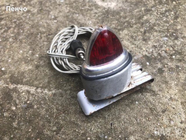 стара авто лампа /парк светлина/ "HELLA" - 1959г. - ретро, снимка 1