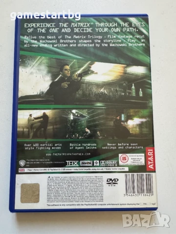 The Matrix: The Path of Neo за PS2, снимка 2 - Игри за PlayStation - 50886697