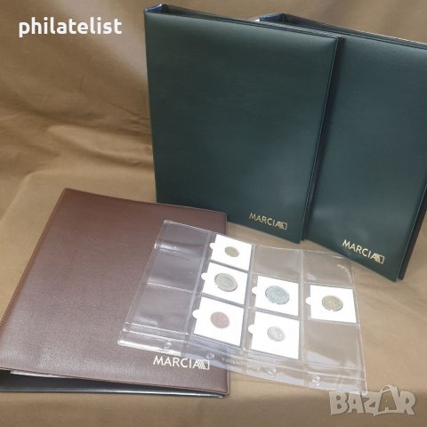MARCIA / SCHULZ - Албум с 10 листа за 120 монети в картончета 