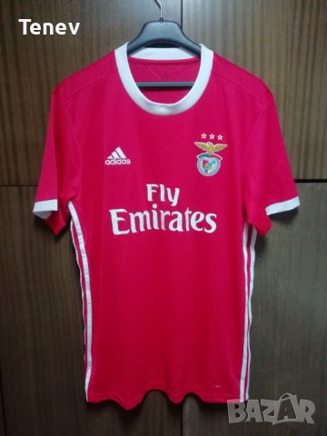 Benfica Adidas Нова Оригинална Футболна Тениска Фланелка Бенфика размер L 2019/2020, снимка 1 - Тениски - 43872279