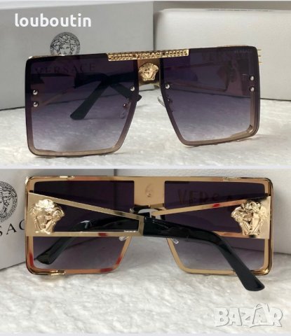 Versace мъжки слънчеви очила маска, снимка 1 - Слънчеви и диоптрични очила - 38948682