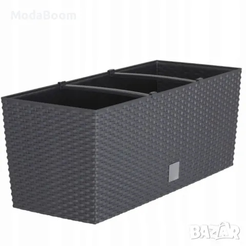 Модерна саксия с поливна система, снимка 3 - Саксии и кашпи - 48948075