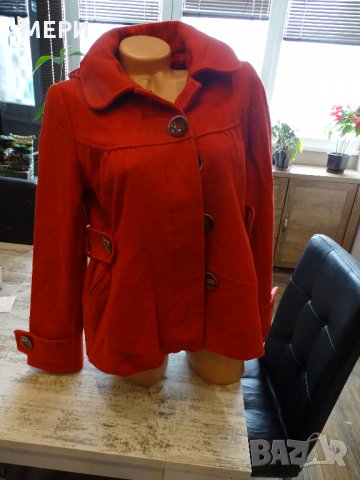 НОВО МАРКОВО ДАМСКО ПАЛТО TOPSHOP, снимка 5 - Палта, манта - 28099922
