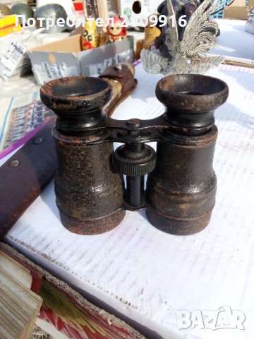 Стар военен бинокъл 2, снимка 2 - Антикварни и старинни предмети - 43413277