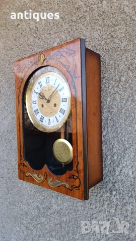 Стар руски стенен часовник - Янтар / Jantar - 1985г. - №2, снимка 3 - Антикварни и старинни предмети - 53411606