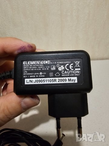 Захранване, адаптор 18 волта - 0,500 ампера, снимка 2 - Друга електроника - 43914808