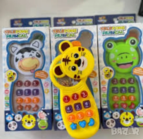 Детски музикални телефони, забавление и обучение за най-малките