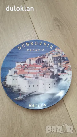 Красива чиния от Дубровник-Хърватия.