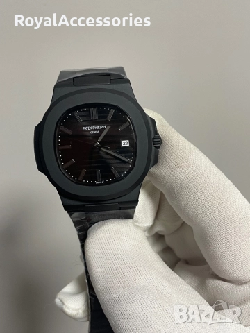 Patek Philippe черен, снимка 2 - Мъжки - 51871170