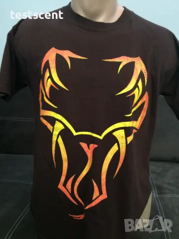 Мъжка тениска WWE Randy Orton Viper RKO Brown Size S , снимка 6 - Тениски - 25982750