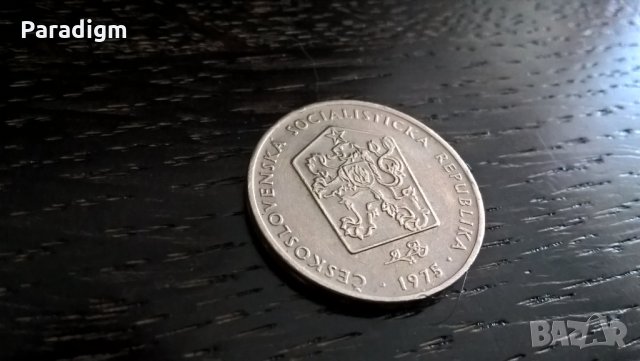 Монета - Чехословакия - 2 крони | 1975г., снимка 2 - Нумизматика и бонистика - 32668441