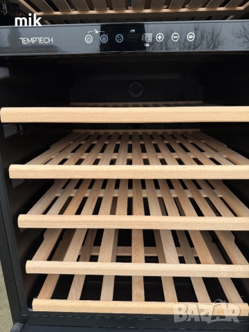 Витрина за вино с 2 температурни нива и вентилатор, снимка 6 - Витрини - 53201775