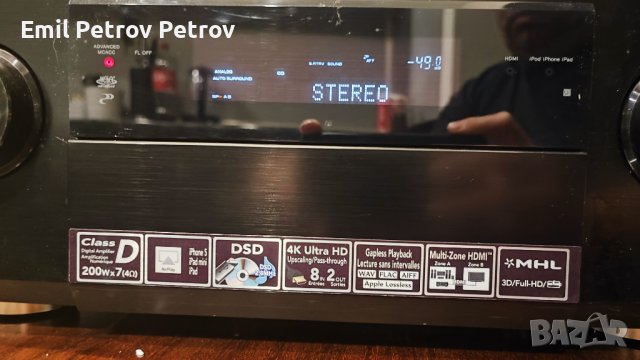 🌟🌟🌟Pioneer sc-1223  7.2 4k ,3D, Internet Radio ,Ресивър , снимка 2 - Ресийвъри, усилватели, смесителни пултове - 42961521