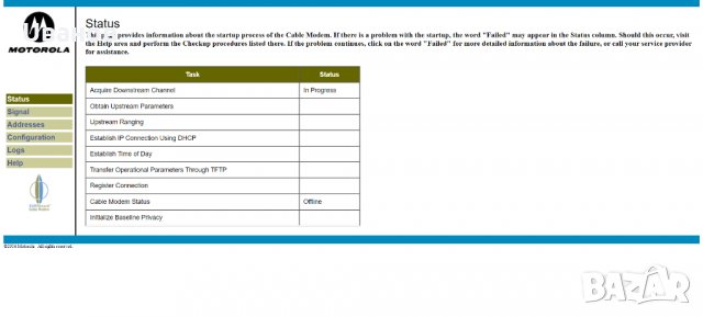 модем Motorola SURFboard SB5101E, снимка 7 - Мрежови адаптери - 33061109