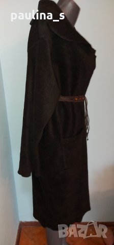 Палто тип жилетка от полар / голям размер , снимка 4 - Палта, манта - 32589713