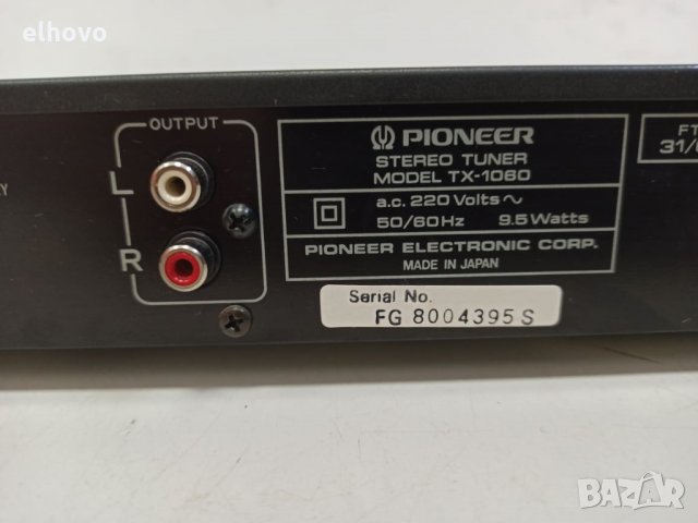 Стерео тунер Pioneer TX-1060, снимка 6 - Ресийвъри, усилватели, смесителни пултове - 33210580