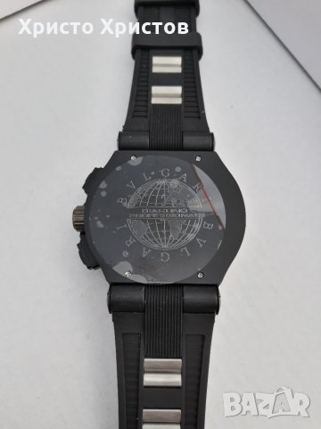 Мъжки  луксозен часовник BVLGARI DIAGONO , снимка 5 - Мъжки - 32529931