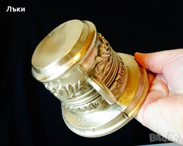 Бронзов хаван Henrick Ter,чукало по избор. , снимка 4 - Антикварни и старинни предмети - 26945925