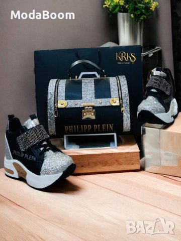 💯Philipp Plein стилни дамски комплекти💯, снимка 3 - Маратонки - 43591104