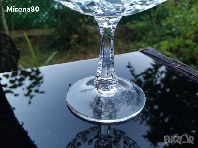 Кристални чаши за ракия - 4 бр., снимка 5 - Чаши - 51435700