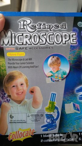 Микроскоп, снимка 10 - Образователни игри - 12741616
