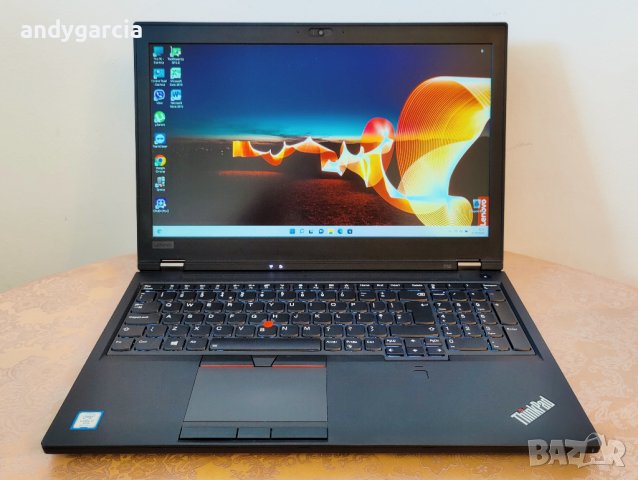  Lenovo ThinkPad P52/Core i7-8750H/16GB RAM/256GB SSD/Quadro P1000 4GB/15.6 FHD IPS работна станция, снимка 1 - Лаптопи за работа - 38407921